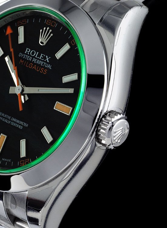 Introduced by Rolex in 1954 with the model number 6451, the Rolex Milgauss 